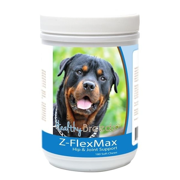 Healthy Breeds 840235156383 Rottweiler Z-Flex Max Dog Hip & Joint Support - 180 Count 840235156383 - main